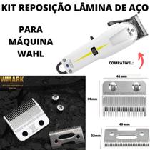 Lâmina De Aço Kit Reposição P/ Máquina Super Taper Cordless