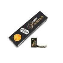 Lâmina De Barbear Derby Premium Preta Tubo 20x5 100 Unids