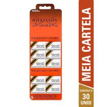Lâmina De Barbear Gilete Wilkinson Original Cartelas