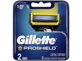 Lâmina de Barbear Gillette Fusion - Proshield 2 Peças