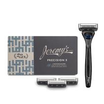 Lâmina de barbear Jeremy's Precision 5 Blade com 4 cartuchos