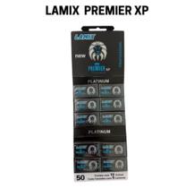 Lamina De Barbear Lamix Xp Para Barbearia 50 unidades