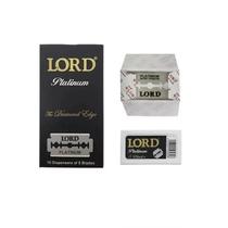 Lâmina De Barbear Lord Diamond Black Platinum Caixa 50 Und