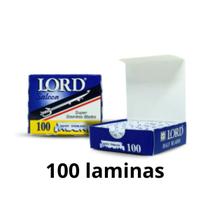 Lamina de barbear lord platinum meia c/100