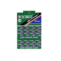 Lâmina De Barbear Lord Verde Classic Cartela 100 Unidades