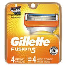 Lâmina de Barbear para Homens Gillette Fusion5 - 4 Unidades