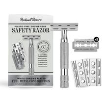 Lâmina de Barbear Rockwell Razors 6C - Cromada e Ajustável