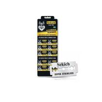 Lâmina De Barbear Sekich Platinum Sueca Cartela 50 Und