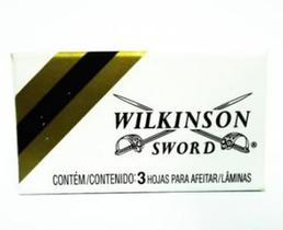 Lâmina De Barbear Wilkinson Sword Com 3 Unidades