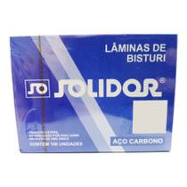 Lâmina de Bisturi Descartável em Aço de Carbono Número 12 (LABOR) - Caixa com 100 Unidades Lâmina de Bisturi Descartável em Aço de Carbono Número 12 (LABOR) - Caixa com 100 Unidades
