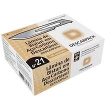 Lamina de Bisturi N21 Descarpack 100 Unidades Lamina de Bisturi N21 Descarpack 100 Unidades