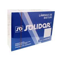 Lâmina De Bisturi Solidor N11 (Caixa Com 100 Unidades)
