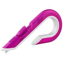Lâmina de cerâmica retrátil manual Box Cutter Slice rosa