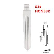 Lâmina De Chave Remota Virgem De Metal Lado Direito Honda (10 Peças) HON58R HON58RFH Para Keydiy KD Lâmina De Chave Remota Virgem De Metal Lado Direito Honda (10 Peças) HON58R HON58RFH Para Keydiy KD