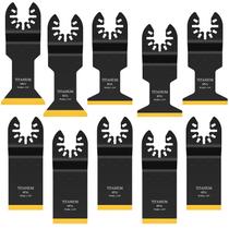 Lâmina de ferramenta oscilante JTWEB Titanium 10PCS para madeira/metal Lâmina de ferramenta oscilante JTWEB Titanium 10PCS para madeira/metal