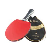 Lâmina de raquete de tênis com saco, 7 Ply Wood para PingPong Bat Paddle, Punho longo profissional