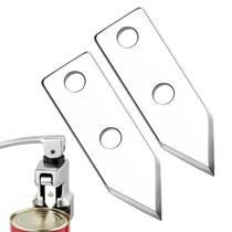 Lâmina de reposição para abridor de latas e conjunto de engrenagens Fampery 5,8 x 1,9 cm