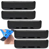 Lamina de Reposiçao para Depilador Kit 5 Unidades Pelos Costas Braço Aparador Barbeador Depilaçao Duravel