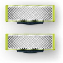 Lâmina de Reposição Refil Compatível Barbeador Philips OneBlade modelos QP14xx, QP25xx, QP26xx, QP27xx, QP28xx e One Blade Pro QP65xx, QP66xx
