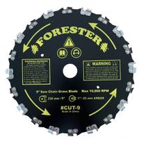 Lâmina de roçadeira de motosserra FORESTER 9” 20 dentes circular