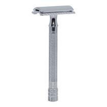 Lâmina de segurança de borda dupla MERKUR Futur Chrome Finish Lâmina de segurança de borda dupla MERKUR Futur Chrome Finish