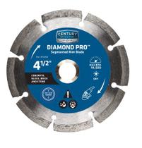Lâmina de serra Century Drill & Tool 75454 Diamond Pro 4,5" Lâmina de serra Century Drill & Tool 75454 Diamond Pro 4,5"