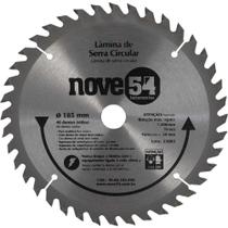 Lâmina De Serra Circular 185 Mm X 20 Mm Com 40 Dentes Em Metal Duro/vídea Nove54 Lâmina De Serra Circular 185 Mm X 20 Mm Com 40 Dentes Em Metal Duro/vídea Nove54