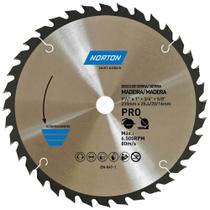 Lâmina de Serra Circular, 235 mm, Furo 25,4 Mm/20 Mm/16 mm, 36 Dentes, 70184632477 Norton OstenVonder Lâmina de Serra Circular, 235 mm, Furo 25,4 Mm/20 Mm/16 mm, 36 Dentes, 70184632477 Norton OstenVonder