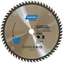 Lâmina de Serra Circular, 235 mm, Furo 25,4 Mm/20 Mm/16 mm, 60 Dentes, 70184632479 Norton OstenVonder