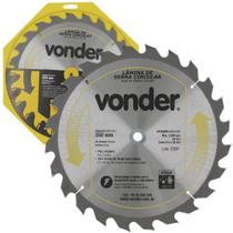 Lâmina de Serra Circular 350x30mm 24 Dentes Vídea Vonder Lâmina de Serra Circular 350x30mm 24 Dentes Vídea Vonder