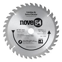 Lâmina de Serra Circular 7.1-4'' 36 Dentes 185mm X 20mm para Madeira Nove54 Lâmina de Serra Circular 7.1-4'' 36 Dentes 185mm X 20mm para Madeira Nove54