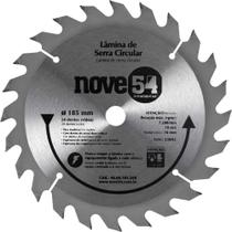 Lâmina de Serra Circular com Dentes de Metal Duro/vídea, 185 mm x 16 mm, 24 Dentes, Nove54 OstenVonder Lâmina de Serra Circular com Dentes de Metal Duro/vídea, 185 mm x 16 mm, 24 Dentes, Nove54 OstenVonder