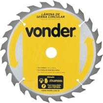 Lâmina de Serra Circular com Dentes de Metal Duro/Vídea, 250 mm x 30 mm, 24 Dentes, VONDER Lâmina de Serra Circular com Dentes de Metal Duro/Vídea, 250 mm x 30 mm, 24 Dentes, VONDER