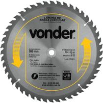 Lâmina de Serra Circular com Dentes de Metal Duro/vídea, 300 mm x 30 mm, 48 Dentes, Vonder OstenVonder Lâmina de Serra Circular com Dentes de Metal Duro/vídea, 300 mm x 30 mm, 48 Dentes, Vonder OstenVonder