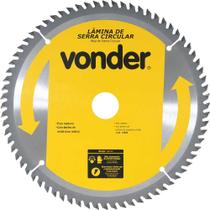 Lâmina de Serra Circular com Dentes de Metal Duro/Vídea, 450 mm x 30 mm, 60 Dentes, VONDER Lâmina de Serra Circular com Dentes de Metal Duro/Vídea, 450 mm x 30 mm, 60 Dentes, VONDER