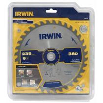Lâmina De Serra Circular Irwin 235 Mm X 25 Mm 36 Dentes Metal Duro Reafiáveis Para Cortes Rápidos Lâmina De Serra Circular Irwin 235 Mm X 25 Mm 36 Dentes Metal Duro Reafiáveis Para Cortes Rápidos
