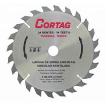 Lâmina De Serra Circular Ø 185mm 24 Dentes Cortag. Lâmina De Serra Circular Ø 185mm 24 Dentes Cortag.