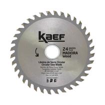 Lâmina de serra circular p/madeira 24 dentes- kaef