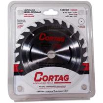 Lâmina de Serra Circular para Madeira 24 Dentes ø 185 Mm - Cortag Lâmina de Serra Circular para Madeira 24 Dentes ø 185 Mm - Cortag