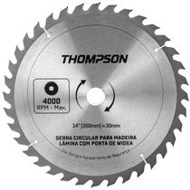 Lâmina de Serra Circular para Madeira 35cm 60 Dentes Thompson