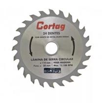 Lâmina de Serra Circular para Madeira com 24 / 36 Dentes Cortag