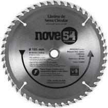 Lâmina de serra circular vídea 185mm 48 dentes Nove54 Lâmina de serra circular vídea 185mm 48 dentes Nove54