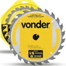 Lâmina de Serra Circular Vídea 235x25mm 24 Dentes Vonder