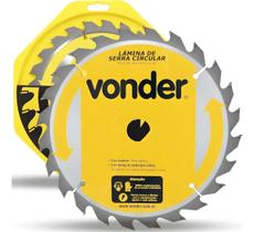 Lâmina De Serra Circular Vídea 235X25Mm 24 Dentes Vonder