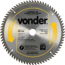 Lâmina de Serra Circular VONDER 300 mm x 30 mm com 36 Dentes Precisão e Durabilidade para Cortes em Madeira Lâmina de Serra Circular VONDER 300 mm x 30 mm com 36 Dentes Precisão e Durabilidade para Cortes em Madeira