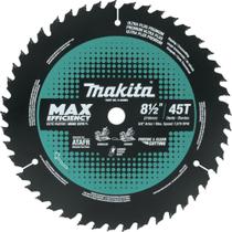 Lâmina de serra de esquadria Makita E-06965 Eficiência máxima 45T 8-1/2 pol Lâmina de serra de esquadria Makita E-06965 Eficiência máxima 45T 8-1/2 pol