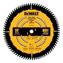 Lâmina De Serra De Mesa Dewalt 10 polegadas 80 Dentes DWA11080 Lâmina De Serra De Mesa Dewalt 10 polegadas 80 Dentes DWA11080