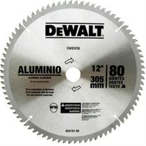 Lâmina de Serra Esquadria 12" 80 Dentes Para Alumínio e Madeira Laminada - DW03230 - DEWALT