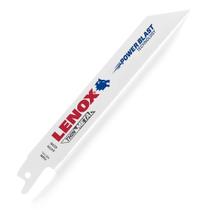 Lâmina de serra Lenox 6" bimetálica para corte de metal com 24 TPI, pacote com 5