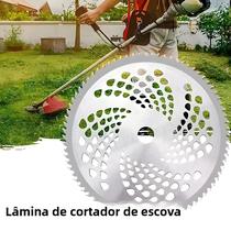 Lâmina De Serra Para Aparador De Jardim, 40/60 Dentes, Cortador De Grama, Disco, Ferramenta